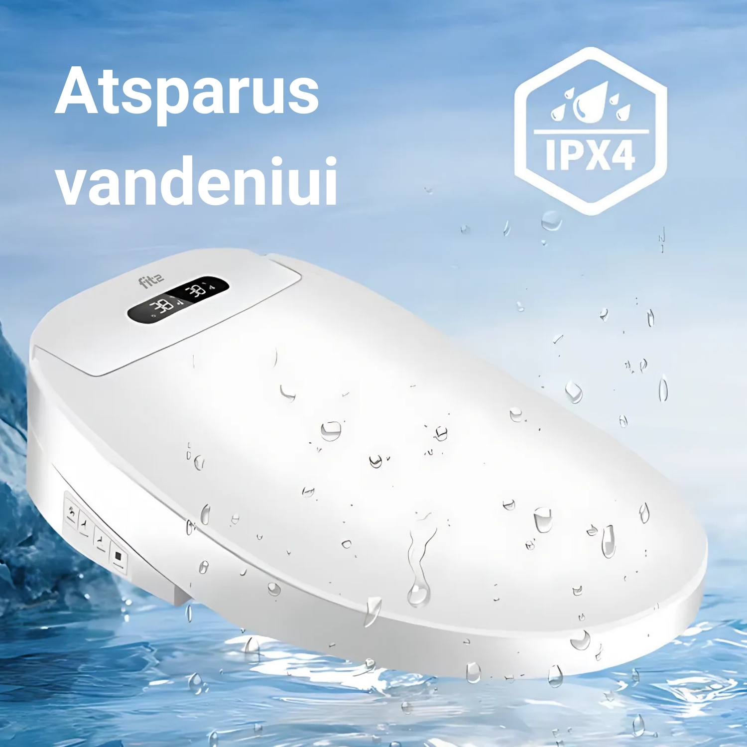 FIT2 elektroninis bidė dangtis – aukščiausia higiena kasdien